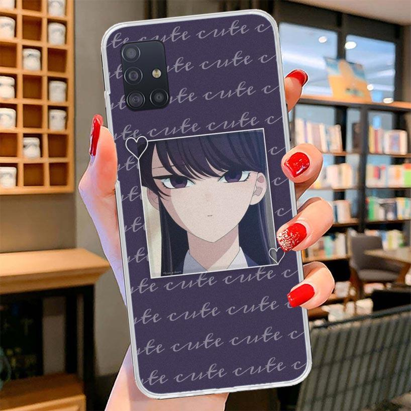 Komi Can't Communicate Cover Phone Case For Samsung Galaxy A12 A22 A32 A52 A72 A02S Phone Case Note 20 Ultra 10 S10 Plus A51 A71