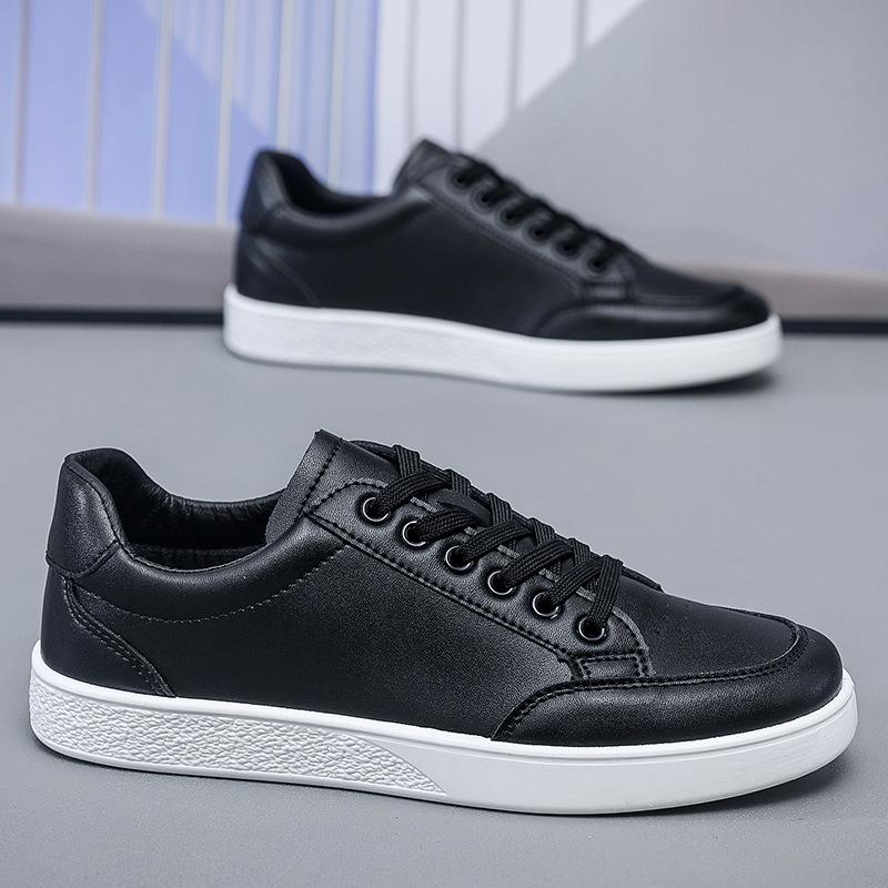 Мужская обувь Street Board Shoes Men Korean Version of The Student Men's White Shoes, Fashion Casual Shoes Tide Shoes