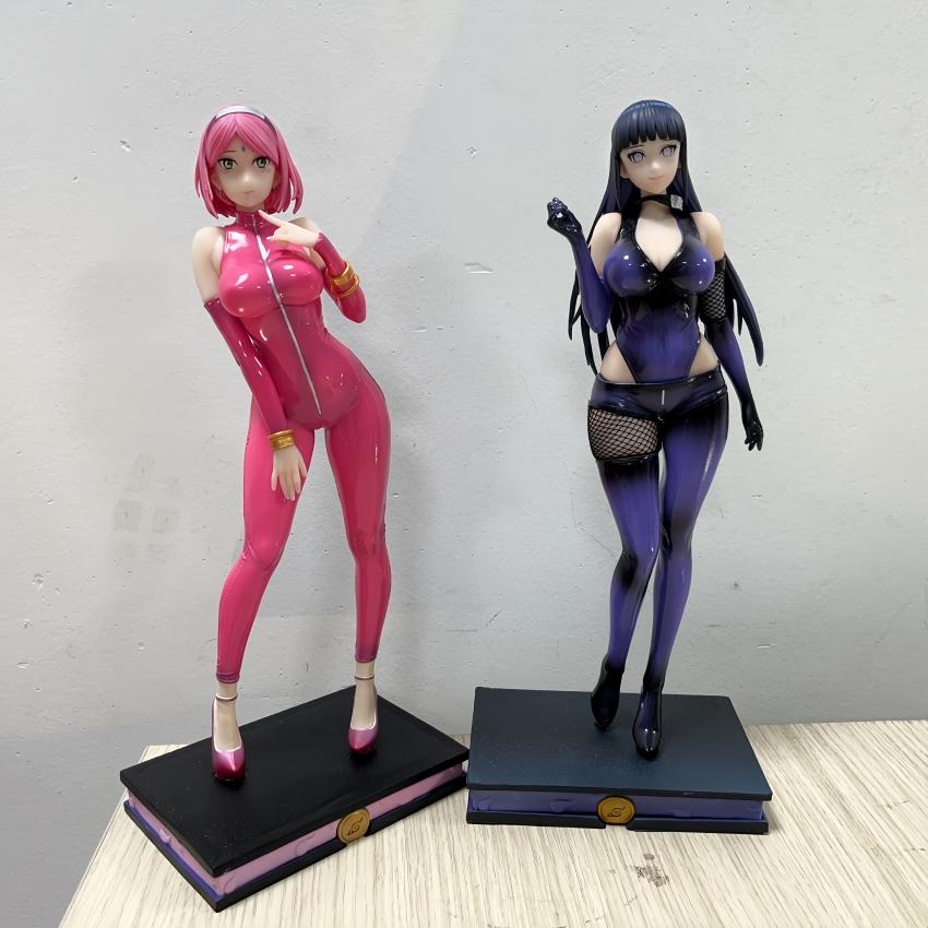 30СМ Наруто Харуно Сакура кролик версия девушка фигурка твердый ПВХ Игровая статуэтка Коллекционная модель аниме Взрослая кукла Игрушки подарки