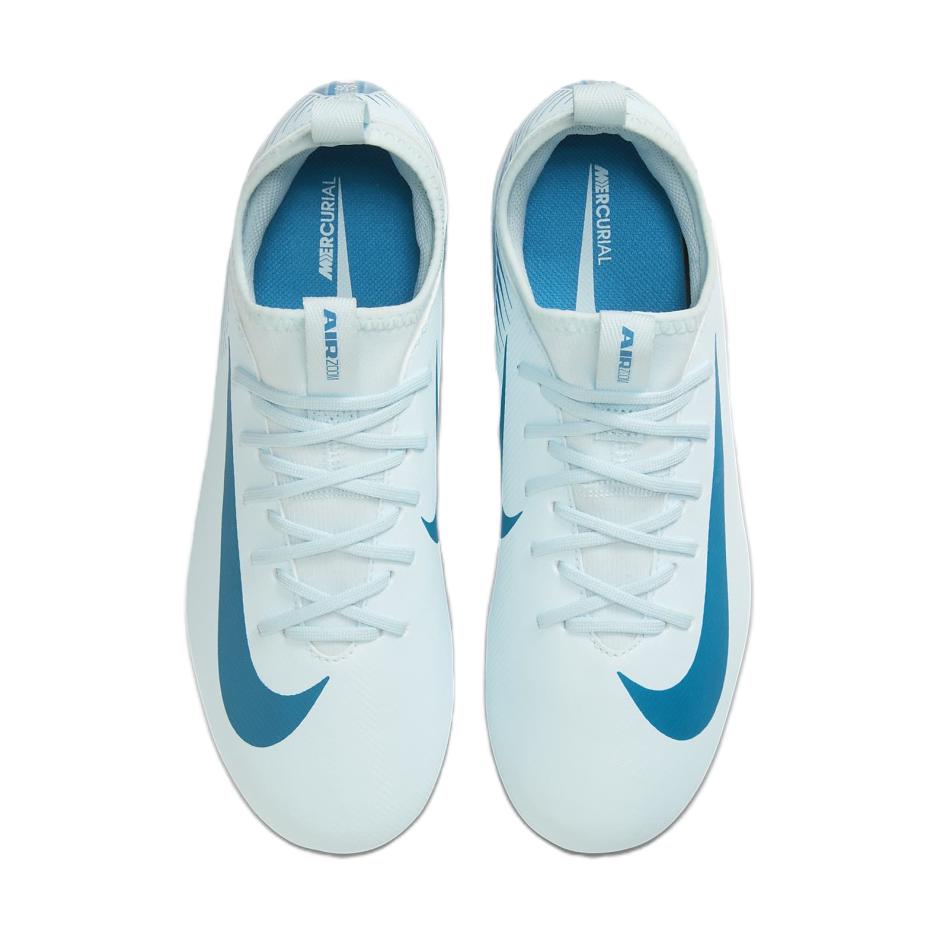 Nike Zoom Mercurial Vapor 16 Academy AG GS Glacier Blue Blue Orbit FQ8403-400