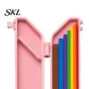 Easy Layering Alignment Guide 7Pcs/Set Paper Crafting Guides, Color Coded Tools with Storage Case, Card Making Tool And Matting Spacers Size Tabs for