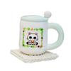 Opening Gift Box Set for Girls Ceramic Cup High Value Household Water Cup Cartoon Mug Cup Souvenir Gift
