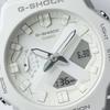 Casio G-SHOCK GA-2300-7AJF [G-SHOCK Minimal Design] Round Watch White Resin Digital Analog