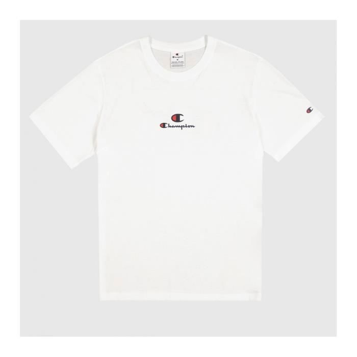 Мужская футболка Champion 220775 220775-WW001 T:L C:БЛАН