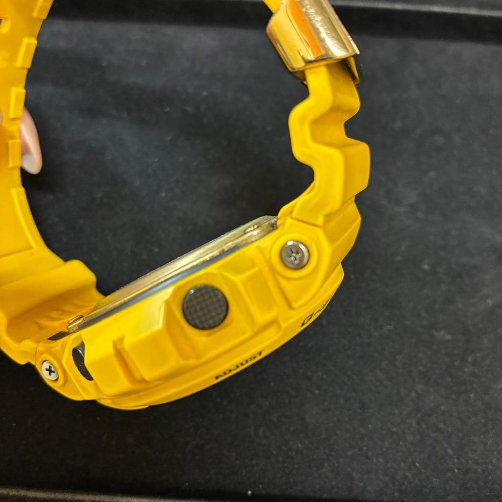 Used CASIO G-SHOCK 30th Anniversary Model Yellow Men's Watch