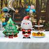 Christmas Balloon Lightweight Increase Festive Vibe Portable Happy Festival Santa Claus Balloon for Kids