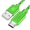 5 В 2,4 А Micro USB 1 м 2 м 3 м кабель для быстрой зарядки для Samsung Xiaomi Android мобильный телефон USB шнур зарядного устройства кабель
