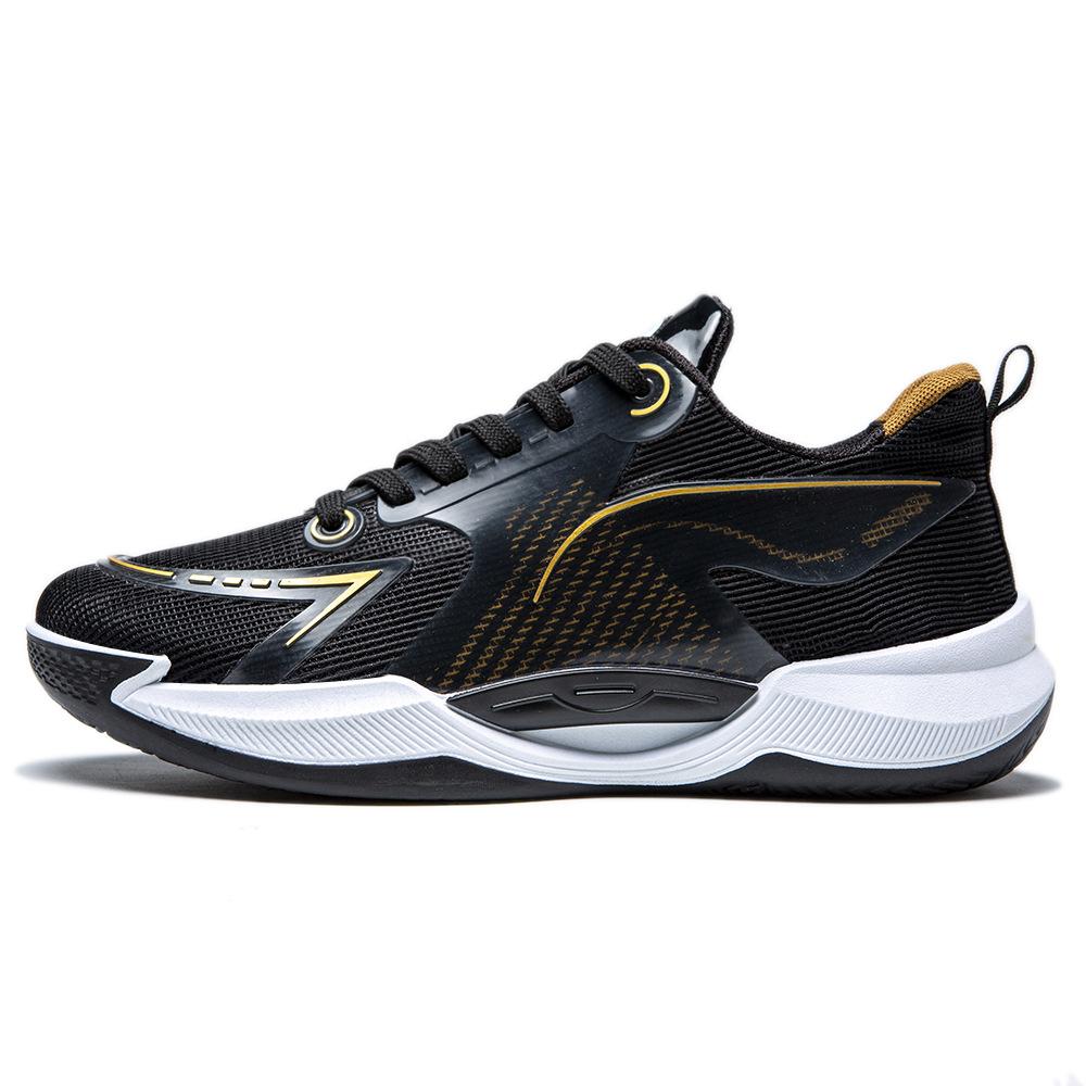 Мужская обувь новая сетчатая дышащая баскетбольная спортивная обувь спортивная студенческая сверхлегкая амортизирующая обувь для бега