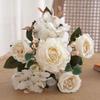 Accessories Simulation Peony Flower Silk Petals Faux Flower Fake Floral Bouquet  Home Decoration