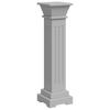 Classic Column Plant Stand Gray 17 x 17 x 66 cm MDF