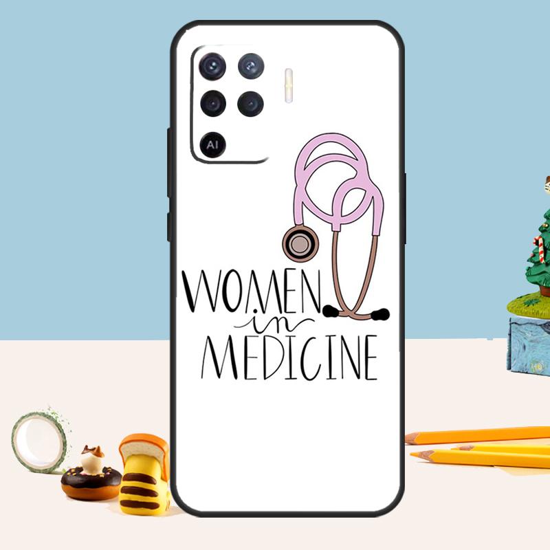 Мультяшный Чехол Доктор Медсестра Для Oppo A54 A74 A94 A80 A60 A40 A18 A38 A58 A78 A98 A96 A76 A16 A15 A17 A57 A5 A6 Pro