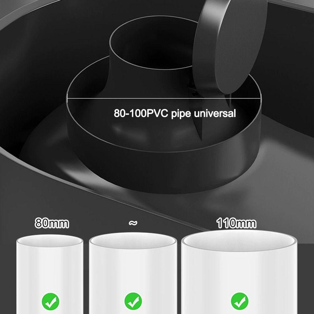 Высококачественный утолщенный горшок Сверхпрочный пластиковый переносной горшок Ведра Кемпинговые туалеты Простые писсуары для трубы 80-110 мм