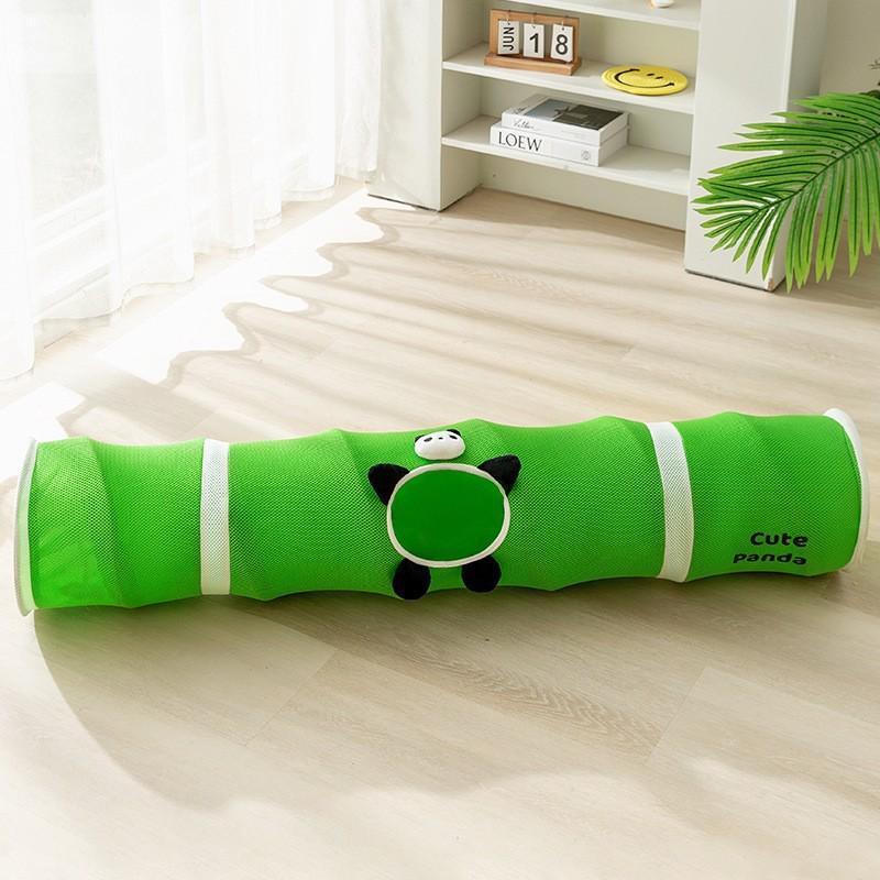 Breathable Spring/Summer Cat Tunnel & Bed Combo for Play and Relaxation
