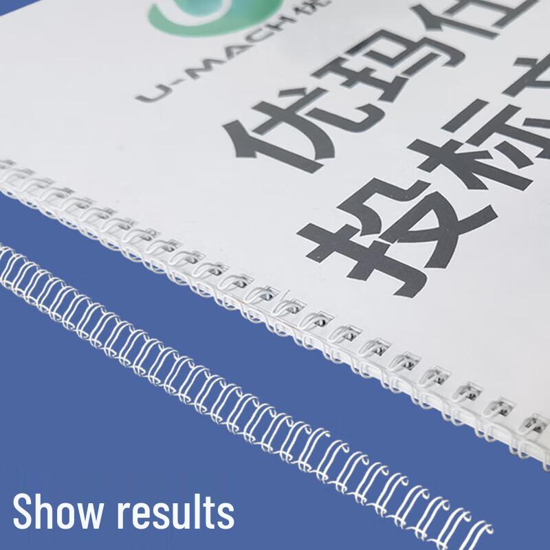 Youmaishi 34-отверстия 7,9 мм Металлические пружины для переплета