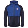 Chelsea FC Mens Crest Two Tone Windbreaker