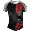 Men Vintage Motorcycle T Shirt 3d Print Casual Short Sleeve Loose Oversized Tshirts For Men Sweatshirt Men's Top Clothing Camise