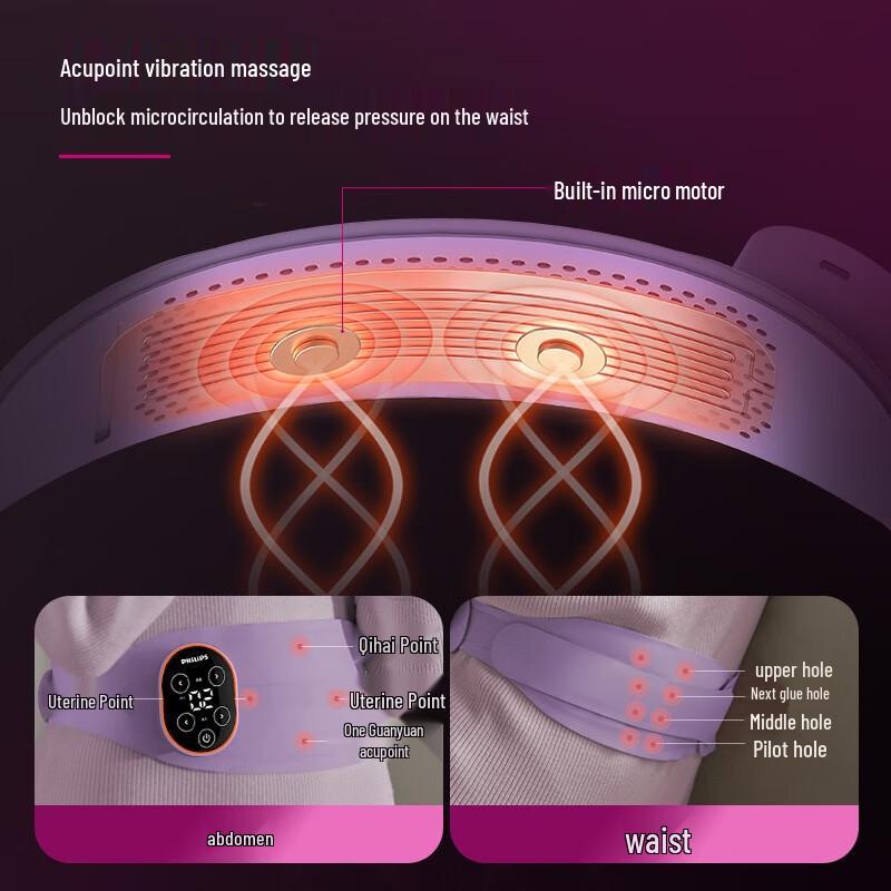 Philips Menstrual Heating Waist Massager CN plug (adapter included)
