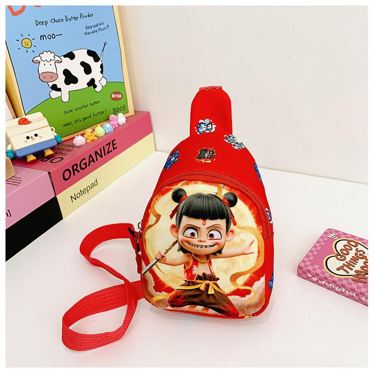 2 Не Чжа Мультяшная Детская Маленькая Сумка Кроссбоди Прочный Полиэстер Повседневные Занятия
