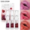 3 Lip Creative Water Oil 2N1 Набор Жидкостей для Окрашивания Губ Водный Легкий Сохраняющий Цвет Блеск для Губ Пухлые Пухлые Увлажняющие Стойкий Цвет Губ