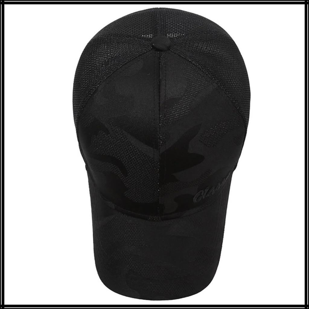 White Fang Camouflage Mesh for Casual Outdoor and CZA183 Hat/Cap Leisure, Men's Women's, (White)