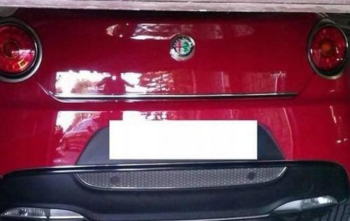 Alfa Romeo MITO - Хромированная накладка на багажник - Акцент на дверь багажника - Деталь задней части премиум-класса - Усилитель блеска Тюнинг на крышку багажника