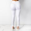 Women's High Waist Slim Pencil Jeans - European and American Style 2023 Collection