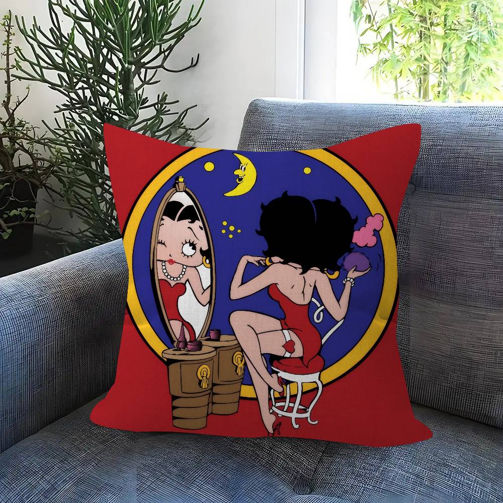 Pillow Anime Pillow Sofa Bed Head Pillow Cover Cushion Cover Fashion ANIME cute BBetty Boop