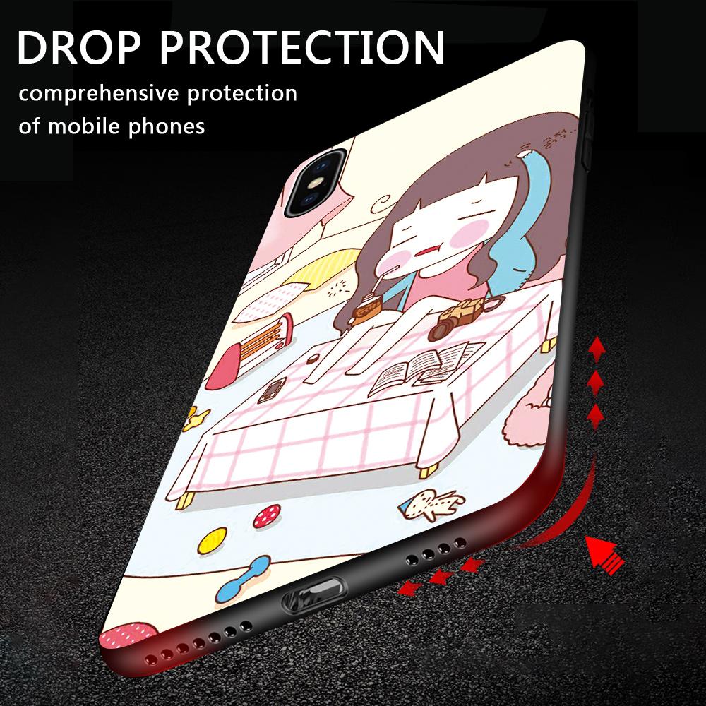 Чехол для телефона с рисунком, противоударный, мягкий силиконовый защитный чехол из ТПУ для телефона Samsung, чехол