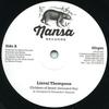 10-дюймовая пластинка LINVAL THOMPSON / PAPPA CRUZ; RANKI - Дети Израиля (Расширенный микс) / NSA10001 Nansa 2014 Великобритания Регги, Ска и Даб