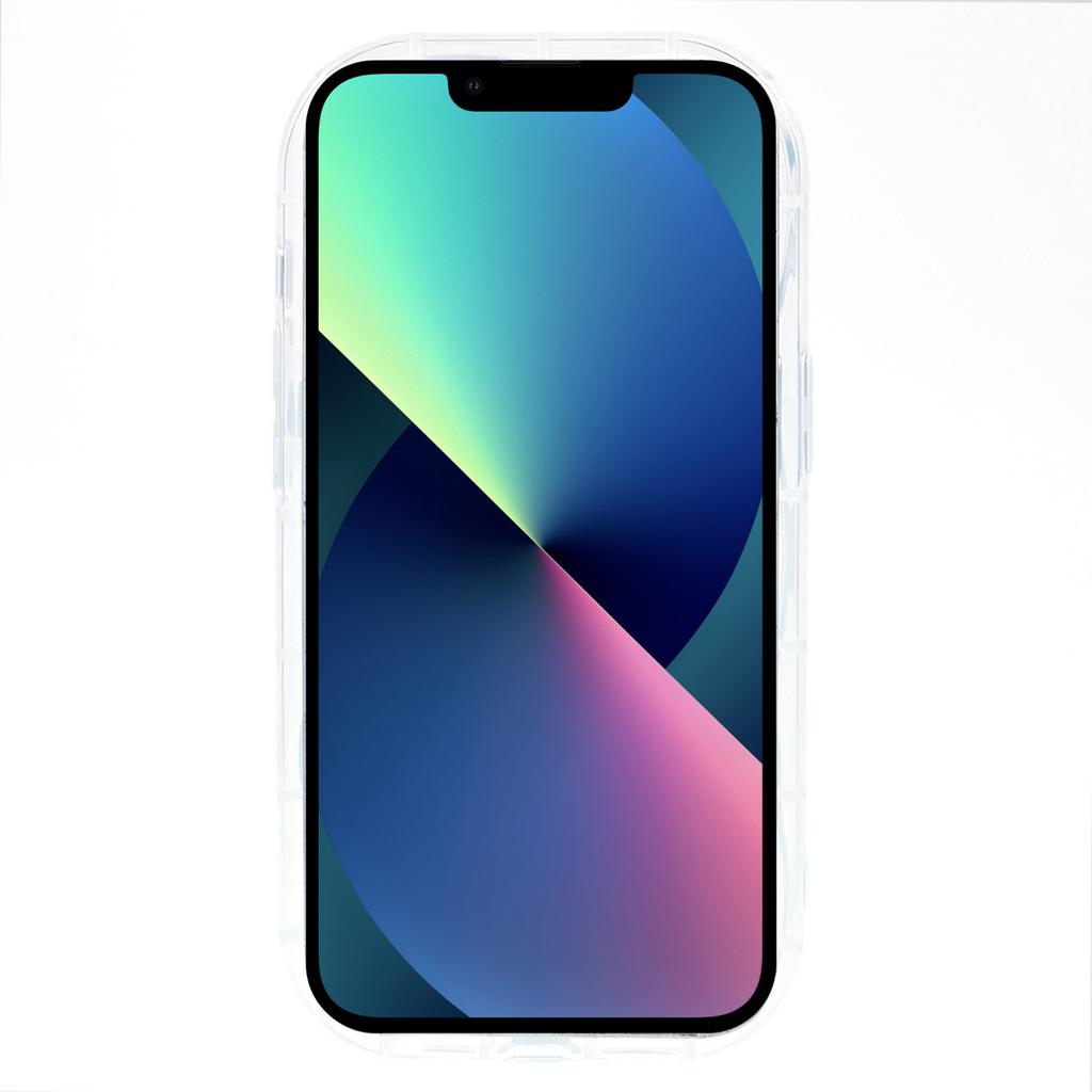 Back Cover for iPhone 13 6.1 inch,3D Butterfly/Cloud Pattern Epoxy TPU Phone Case