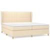 Sommier à lattes - Maison Exclusive - 200x200 cm - Tête de lit réglable - Matelas ressorts ensachés