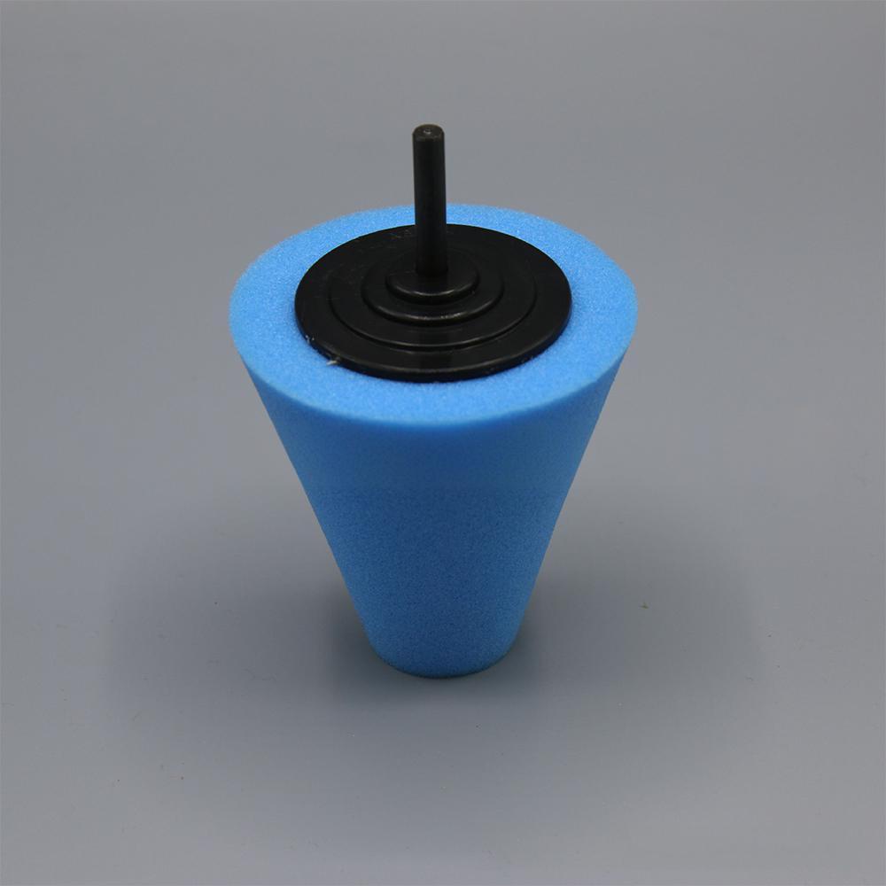 Конический губчатый полировальный конус для ухода за ступицами автомобильных шин, полировка металла, чистящая пена, губчатая полировальная насадка, инструмент для колес