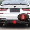F1 Style 12V Rear Tail Lights Rear Brake Lamp Strobe Flashing Tail Stop Light LED Indicator