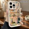 Phone Case: 2D flat, suitable for iPhone 18, 17, 16, 15, 14, 13, 12 Pro protective cases, magical coffee cart, perfect Christmas and Halloween holiday