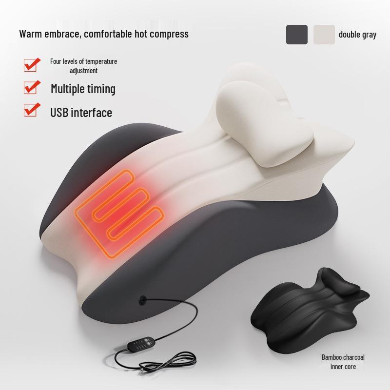 Универсальная греющая подушка: Лицом вниз, Кресло-качалка с изголовьем, Поддержка для ног, Поддержка для спины, Комфортный сон, Чтение или игра на телефоне.