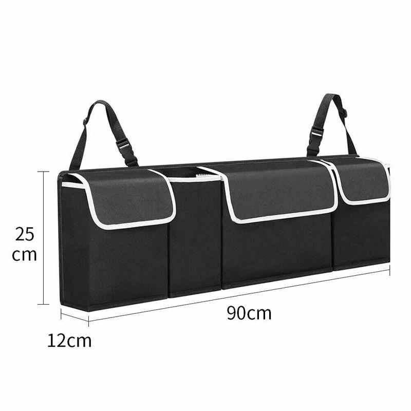 Large Car Boot Pocket Storage Bag Organiser Back Seat Hanger Tidy Hanging Pouch