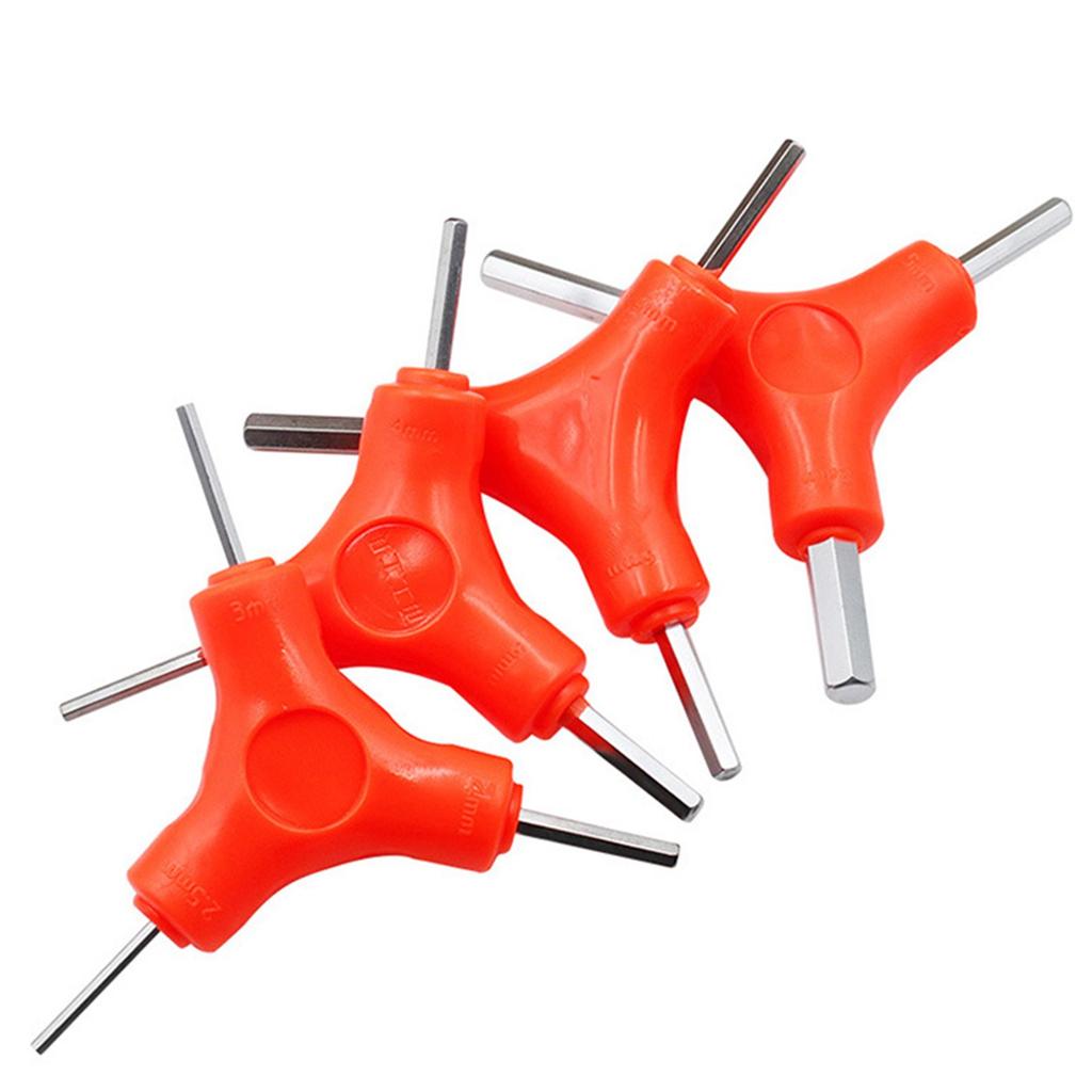 Trigeminal Hex Key 2.5/3/4/5/6/8mm Chrome Vanadium Steel