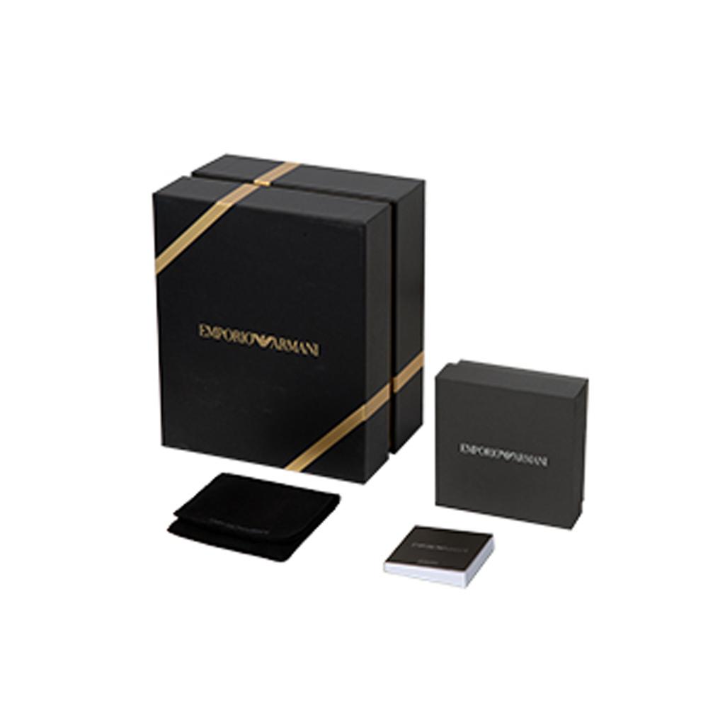 Emporio Armani Плетение 'Цепь' Браслет из нержавеющей стали Мужские браслеты EGS2865040