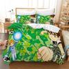 Exquisite Cartoon Ben 10 Wallpaper Anime Print Bedding Set Duvet Cover Comforter Bed Youth Kids Girls Boys Birthday Gift