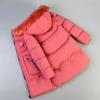 Winter Girls Cotton-padded Clothes Thickened Children Clothing 12 Years White Duck Down Jacket Playing In The Snow