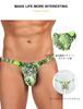 Ohyeahlady Бикини Анималистичный Принт Плюс 3D Боксеры Анималистичный Стильный Принт Питон Размер L Мужские Брифы, Нижнее Белье, Размер, Шорты с Низкой Посадкой, Сексуальные, Конструкция,