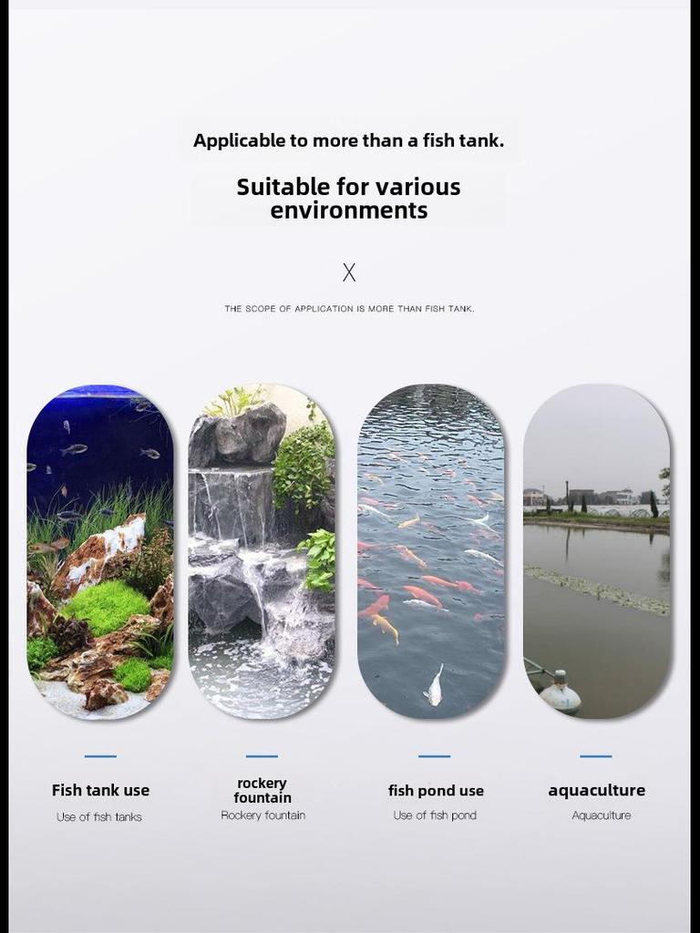 UV Sterilizer Lamp for Aquariums, Fish Tanks & Ponds - Submersible Water Purification & Disinfection Solution