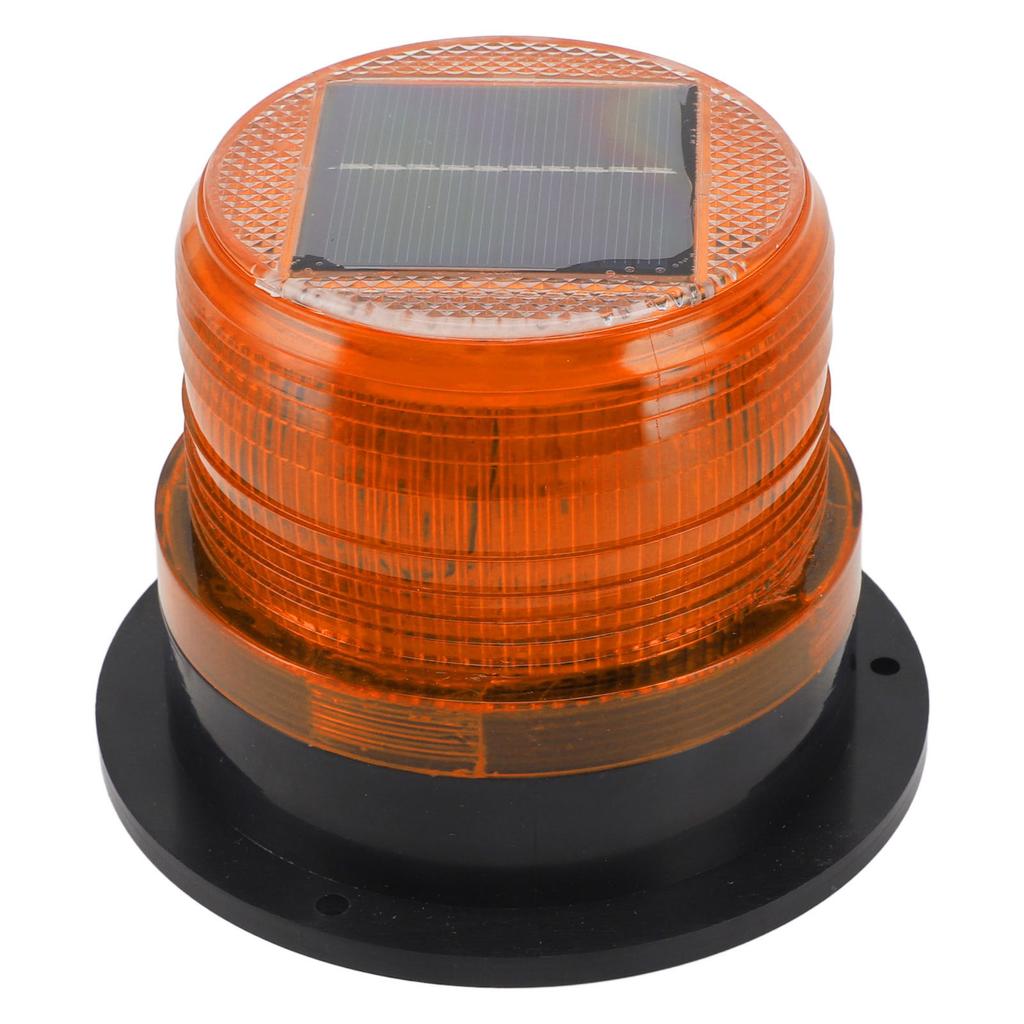 Solar Strobe Warning Safety Flashing Light Waterproof LED Emergency Warning Light with Strong