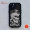 Чехол для телефона Grim Reaper Skull Skeleton Moblie для Iphone 15 promax 12 13 pro 14 Pro mini plus, защитные черные чехлы из овечьей кожи