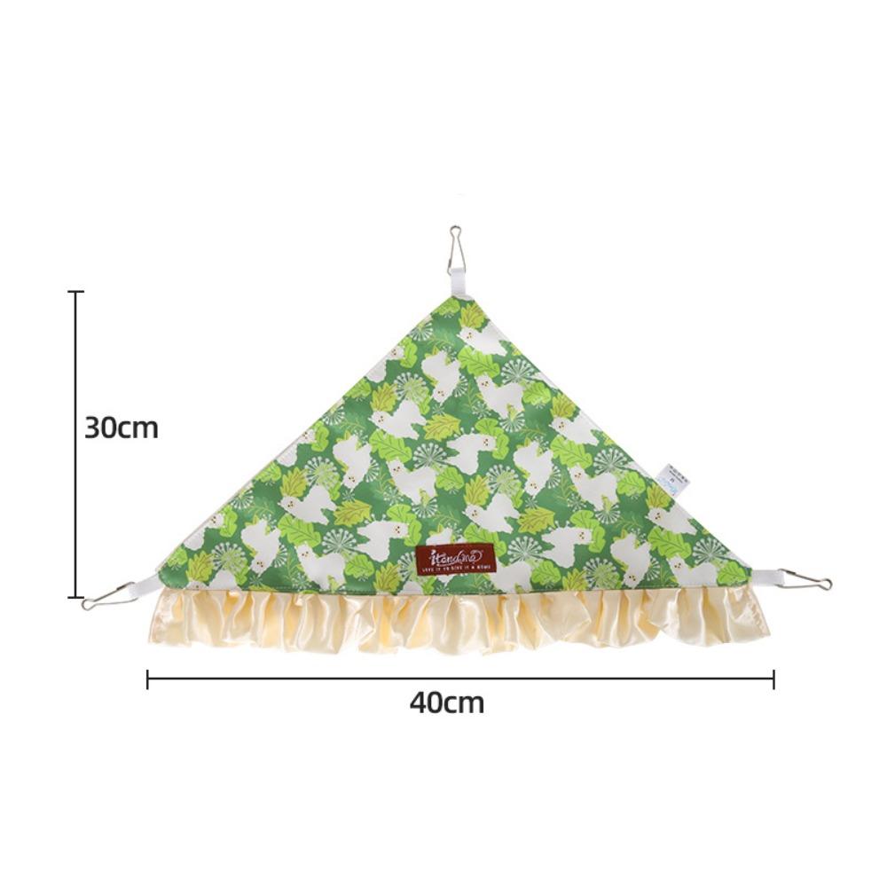Compact PET Hammock Metal Corner Bed Breathable Small Pet Hammock For Pet Hamster