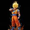 Dragon Ball 34cm Super Saiyan 2 Son Goku Premium Version Light-Up Action Figure Anime Model Toy With Base Home Ornament Boy Gift