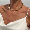 Elegant Irregular Imitation Pearl Beads Necklace for Women Vintage Party Wedding Tassels Choker Fashion Jewelry Accessories Gift