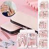 Rose Gold Stainless Steel Nail Clippers Set Decoration Nail Beauty Pliers