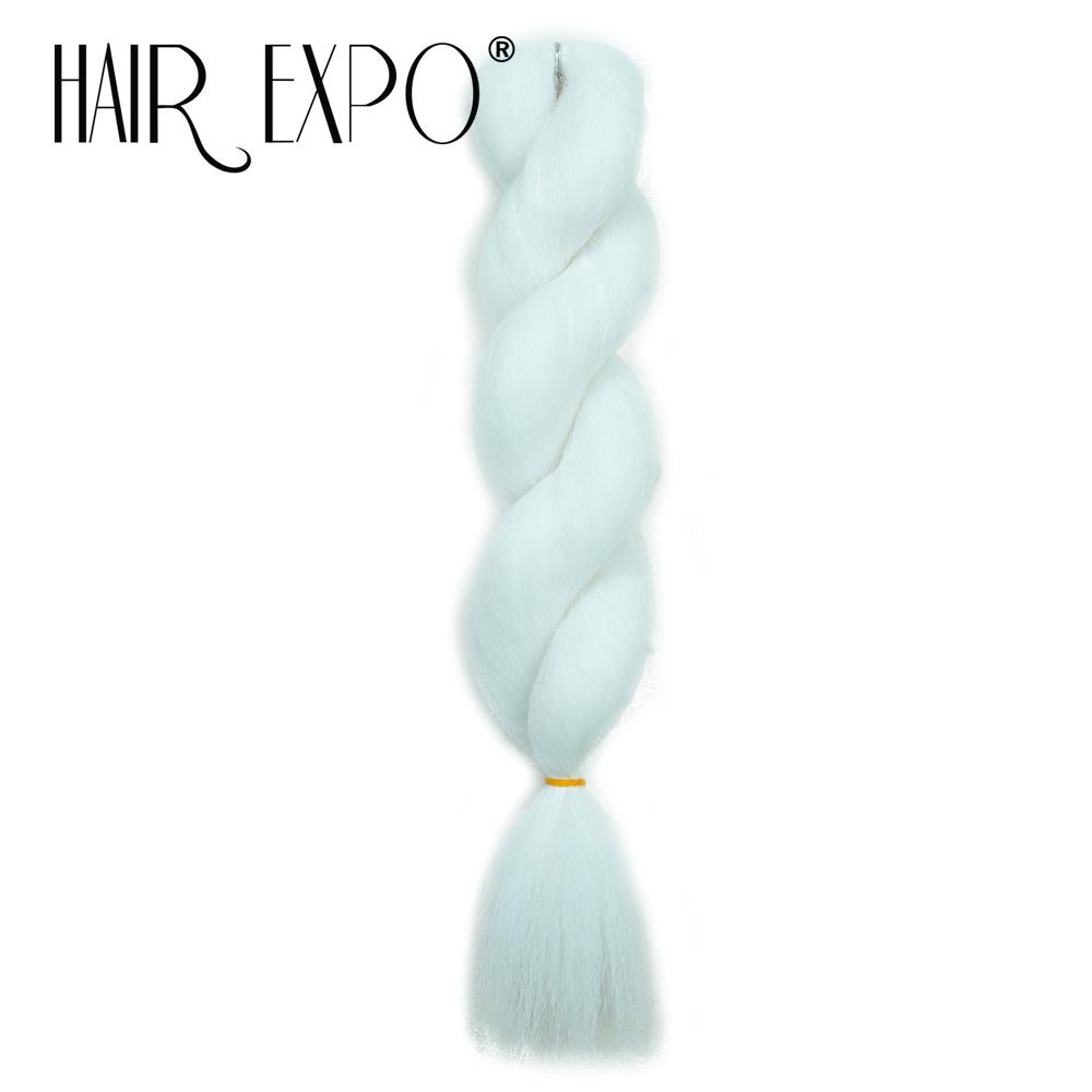 16Inch Vixen Crochet Bulk Hair Synthetic Jumbo Braids Fluffy Yaki Straight Crochet Hair Afro Kinky Curly Braiding Hair Extension