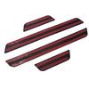 For BYD SEAL 6 DM-i Touring 2025 Accessories ABS Stainless Steel Plastic Door Sill Pedal Scuff Plate Decoration Cover 4Pcs/Set